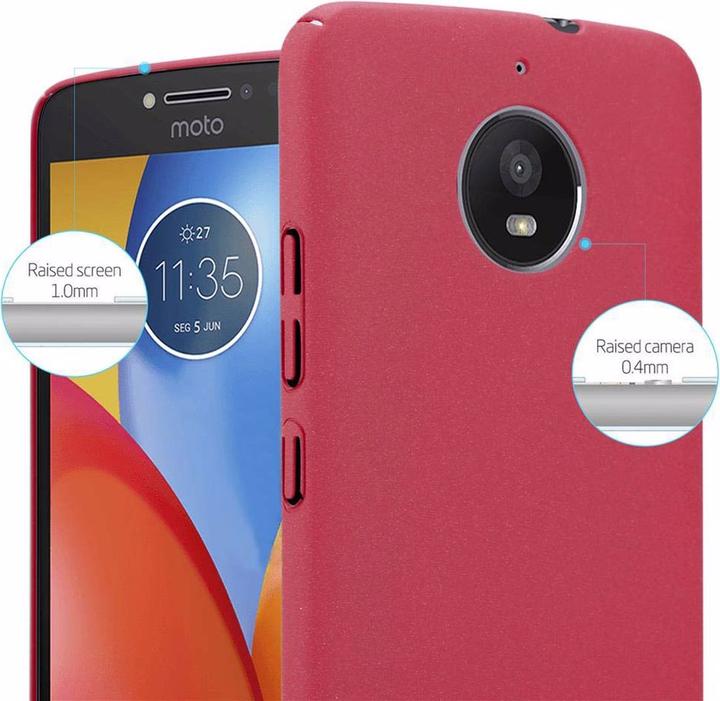Produktbild Cadorabo Hard Cover Frosty Cover (Motorola Moto E4)