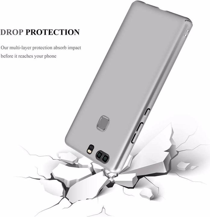 Actual product image Cadorabo Hard Cover Matt Metal Cover (Huawei P9 Plus)