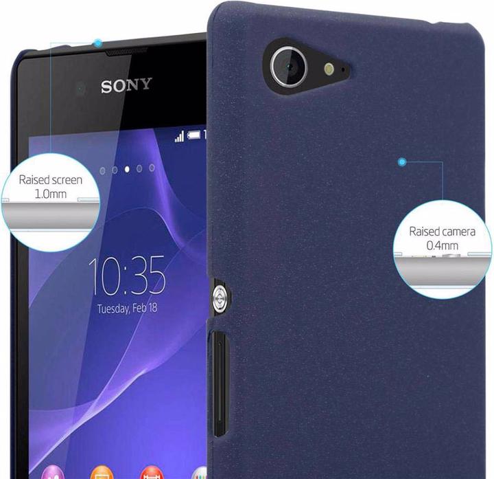 Actual product image Cadorabo Hard Cover Frosty Cover (Sony Xperia E3)