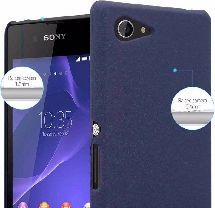 Produktbild Cadorabo Hard Cover Frosty Cover (Sony Xperia E3)