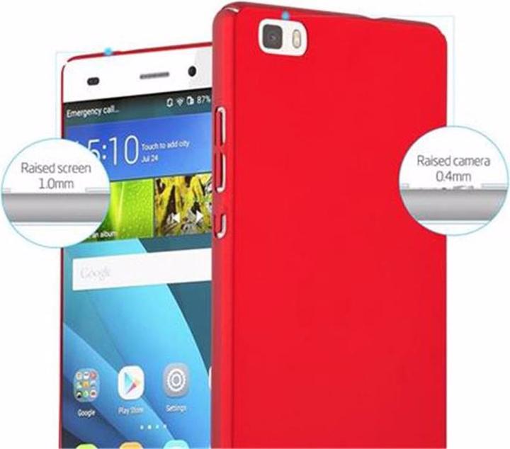 Actual product image Cadorabo Hard Cover Matt Metal Cover (Huawei P8 Lite)