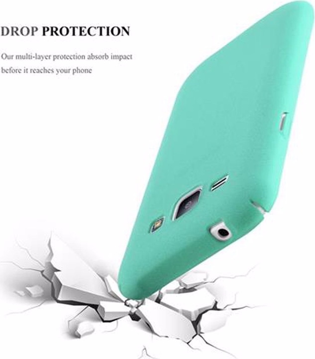 Image du produit Cadorabo Couverture rigide Frosty Cover (Samsung Galaxy J1)