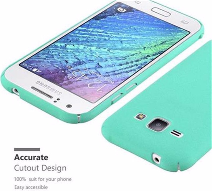 Image du produit Cadorabo Couverture rigide Frosty Cover (Samsung Galaxy J1)