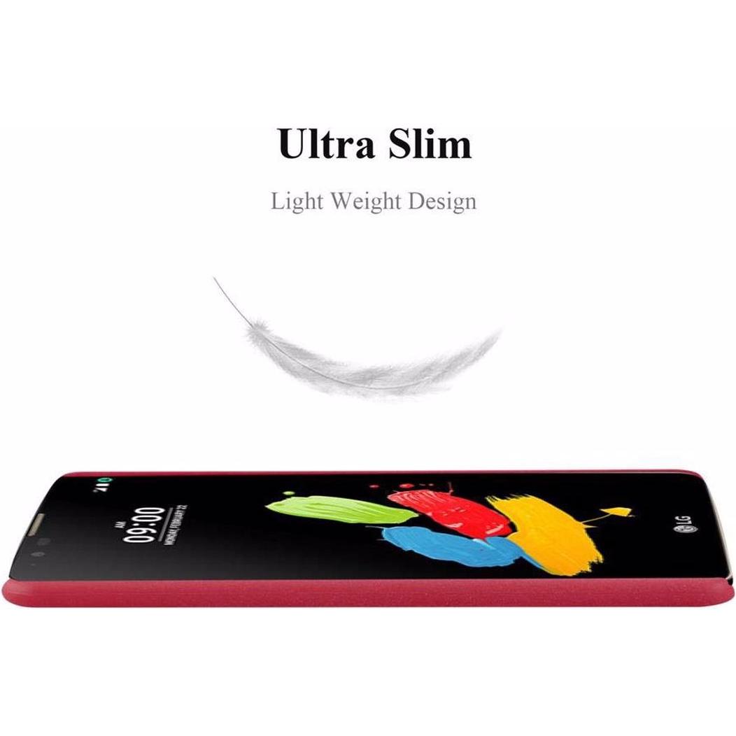 Thumbnail - Cadorabo Hard Cover Frosty Cover (LG Stylus 2), Smartphone Hülle, Rot
