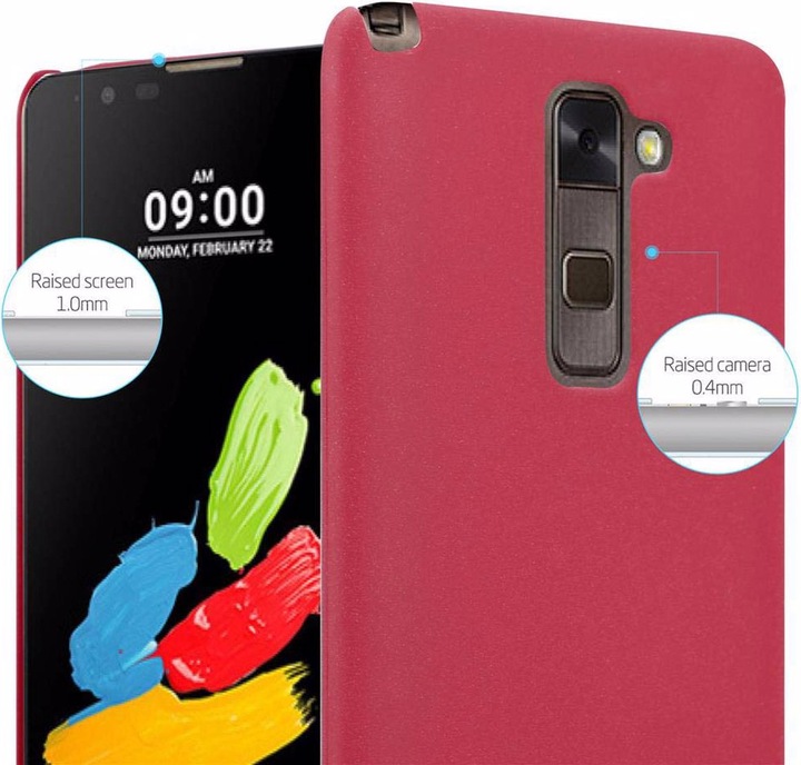 Image du produit Cadorabo Couverture rigide Frosty Cover (LG Stylus 2)