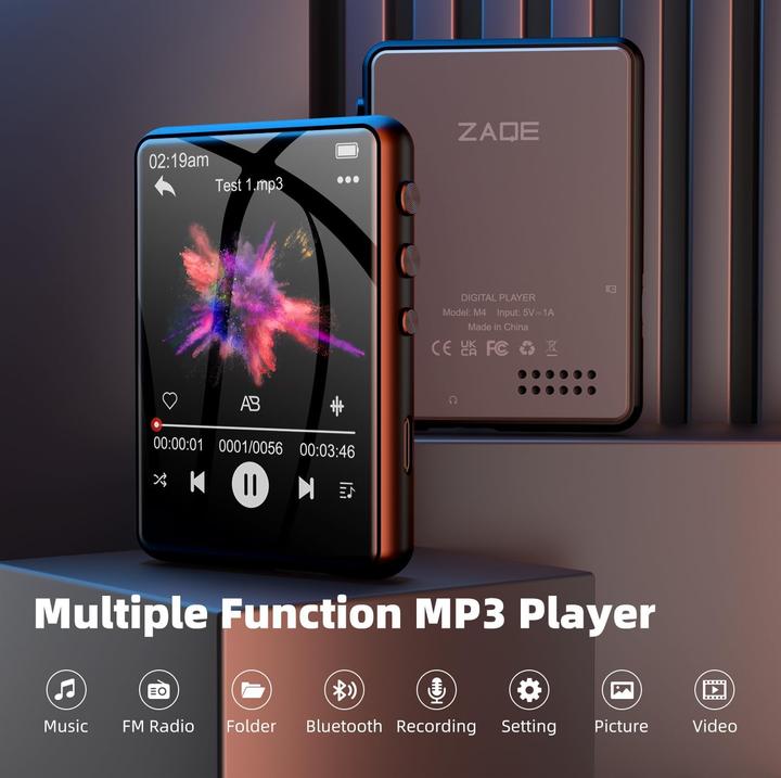Image du produit Zaqe Lecteur MP3 portable (64 Go)
