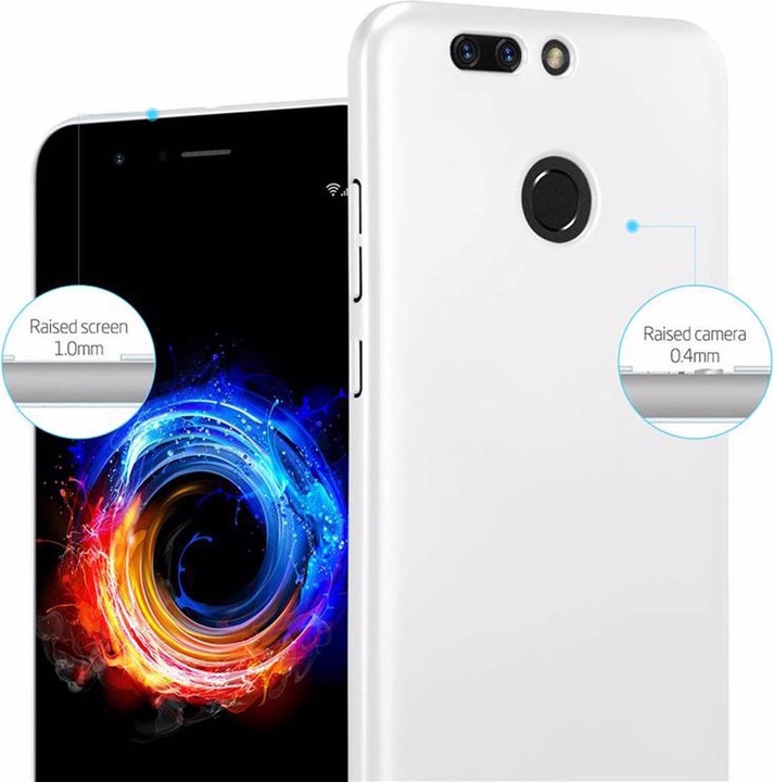 Actual product image Cadorabo Hard Cover Matt Metal Cover (Honor 8 Pro)