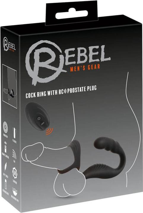 Image du produit Rebel Cock Ring with RC Prostate Plug