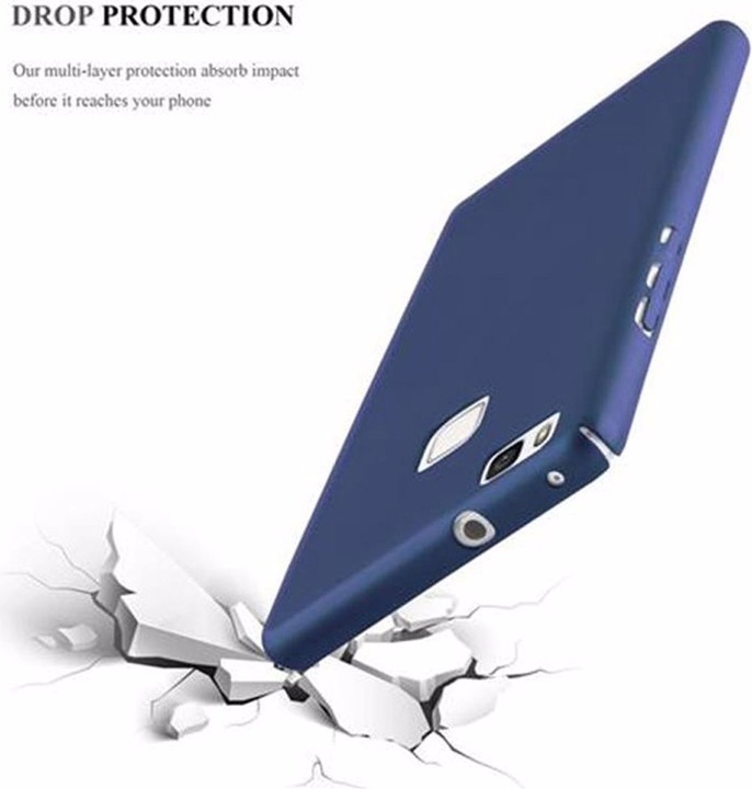Produktbild Cadorabo Hard Cover Matt Metall Cover (Huawei G9 Lite, Huawei P9 Lite)