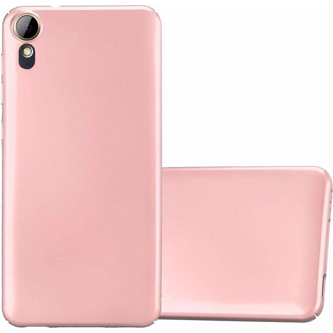 Cadorabo Hard Cover Matt Metall Cover (HTC Desire 10 Lifestyle, HTC Desire 825), Smartphone Hülle, Rosa