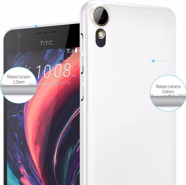 Actual product image Cadorabo Hard Cover Matt Metal Cover (HTC Desire 825, HTC Desire 10 Lifestyle)