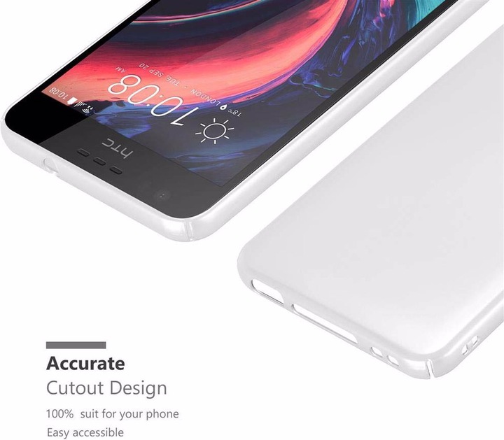 Actual product image Cadorabo Hard Cover Matt Metal Cover (HTC Desire 825, HTC Desire 10 Lifestyle)