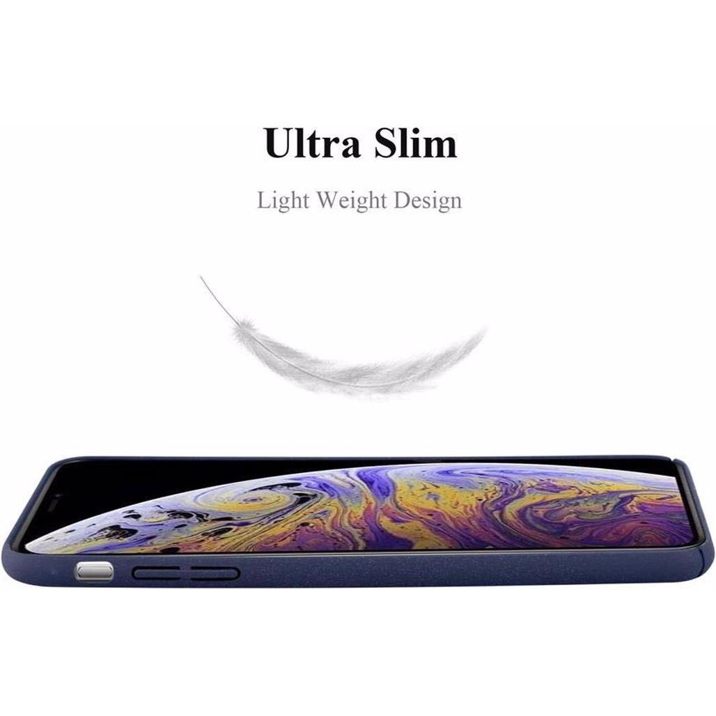 Thumbnail - Cadorabo Hard Cover Frosty Cover (Apple iPhone XS Max), Smartphone Hülle, Blau