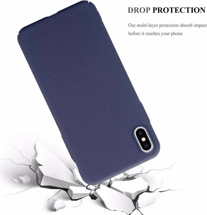 Image du produit Cadorabo Couverture rigide Frosty Cover (Apple iPhone XS Max)