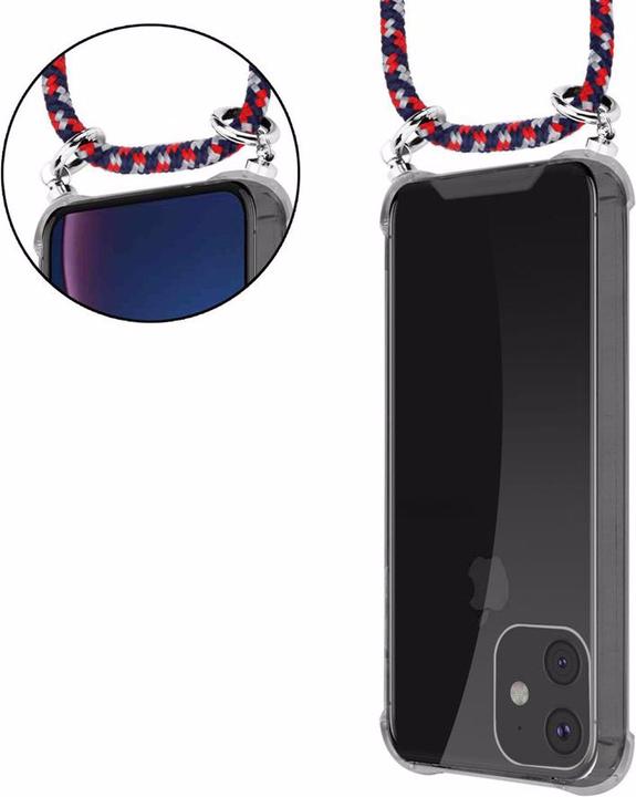 Produktbild Cadorabo TPU Handy Kette SILBER Cover