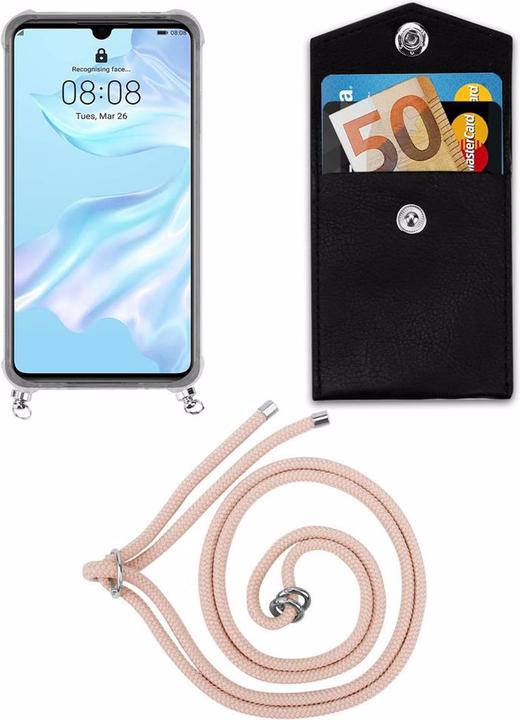 Produktbild Cadorabo TPU Handy Kette SILBER Cover