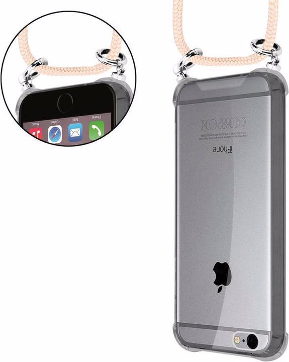 Produktbild Cadorabo TPU Handy Kette SILBER Cover