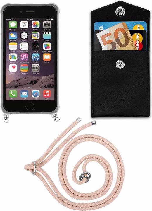 Produktbild Cadorabo TPU Handy Kette SILBER Cover