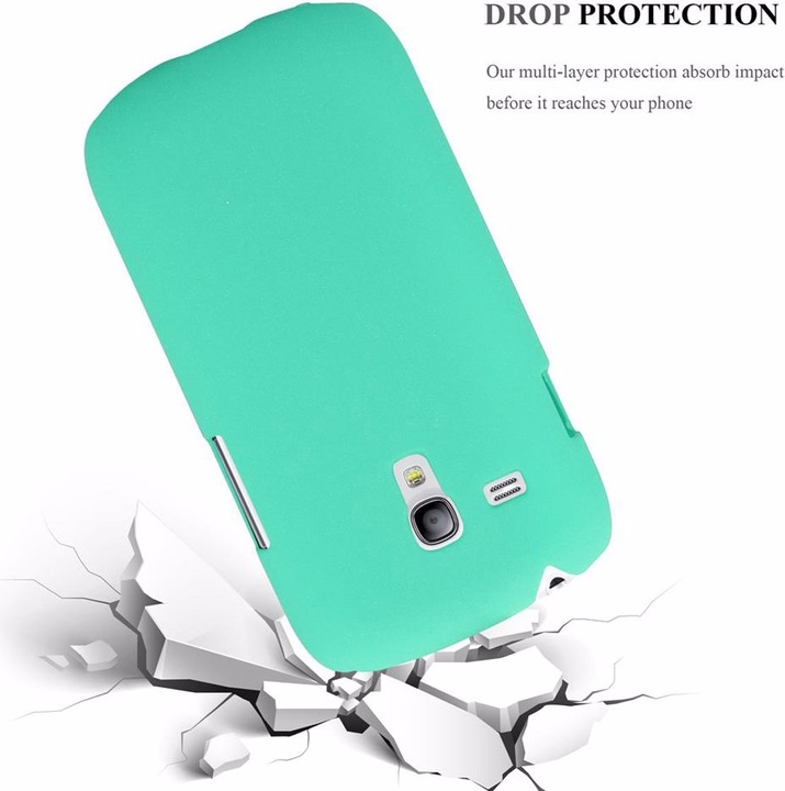 Image du produit Cadorabo Couverture rigide Frosty Cover (Samsung Galaxy S3 Mini)