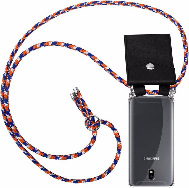 Produktbild Cadorabo TPU Handy Kette SILBER Cover