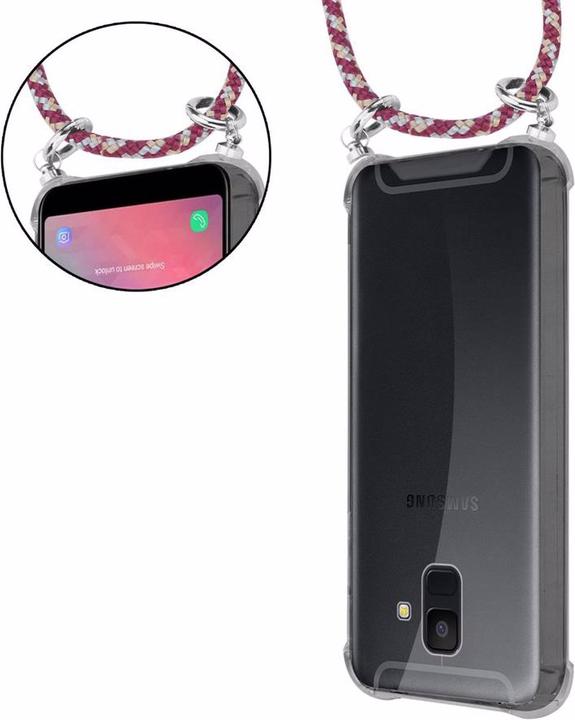 Produktbild Cadorabo TPU Handy Kette SILBER Cover