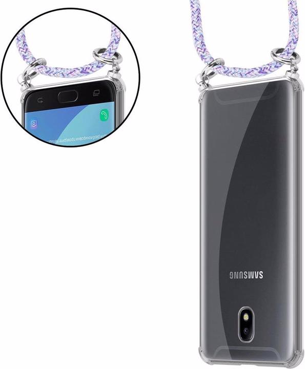 Produktbild Cadorabo TPU Handy Kette SILBER Cover