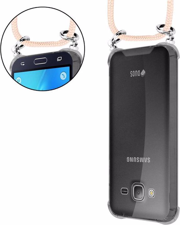 Produktbild Cadorabo TPU Handy Kette SILBER Cover