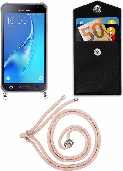 Produktbild Cadorabo TPU Handy Kette SILBER Cover