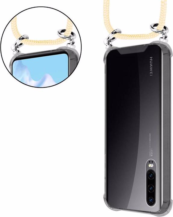 Produktbild Cadorabo TPU Handy Kette SILBER Cover