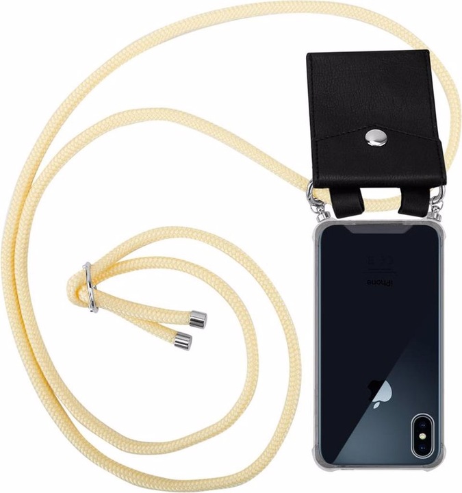 Produktbild Cadorabo TPU Handy Kette SILBER Cover