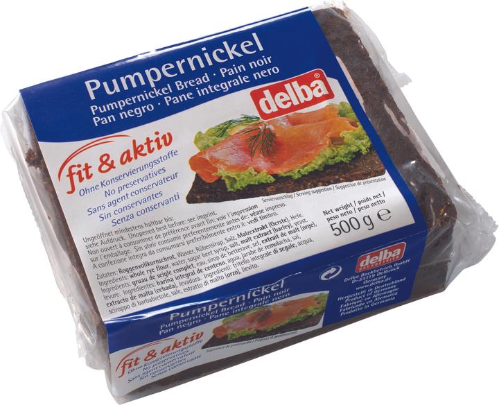 Delba Fit & Active Pumpernickel 500 g (500 g)