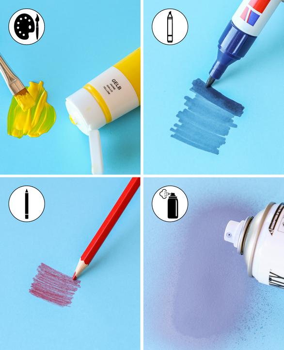 Produktbild Fotokarton A4, Kieselgrau (270 g/m², 1 x)