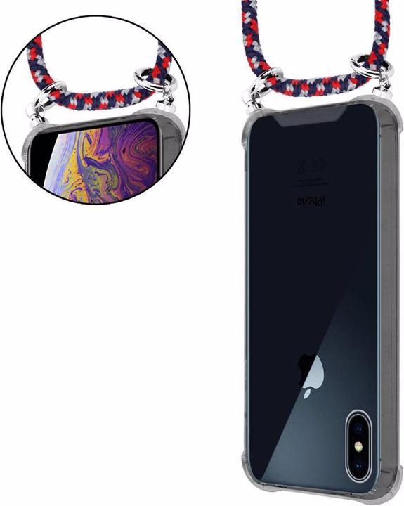 Produktbild Cadorabo TPU Handy Kette SILBER Cover