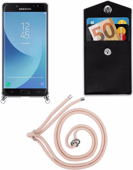 Produktbild Cadorabo TPU Handy Kette SILBER Cover