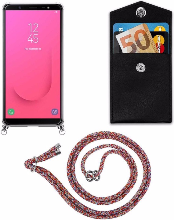 Produktbild Cadorabo TPU Handy Kette SILBER Cover