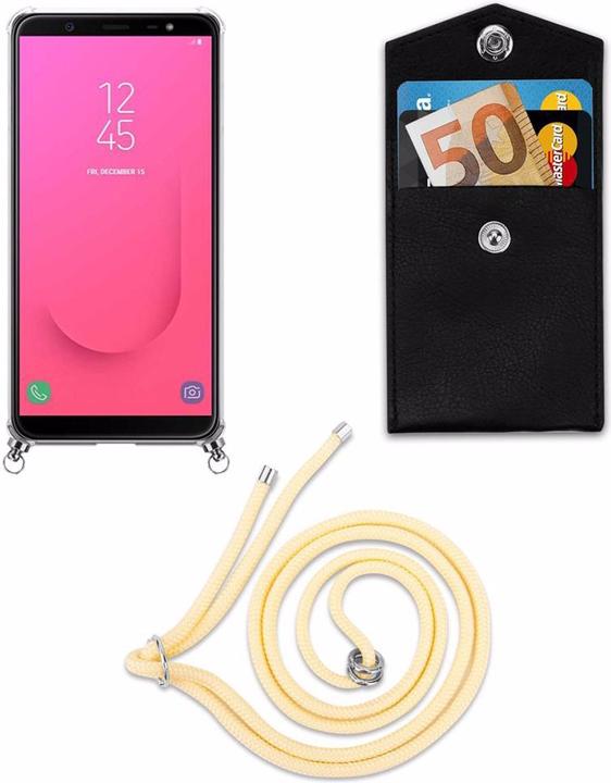Produktbild Cadorabo TPU Handy Kette SILBER Cover
