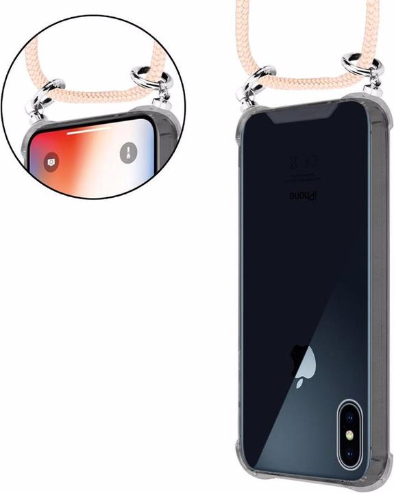 Produktbild Cadorabo TPU Handy Kette SILBER Cover