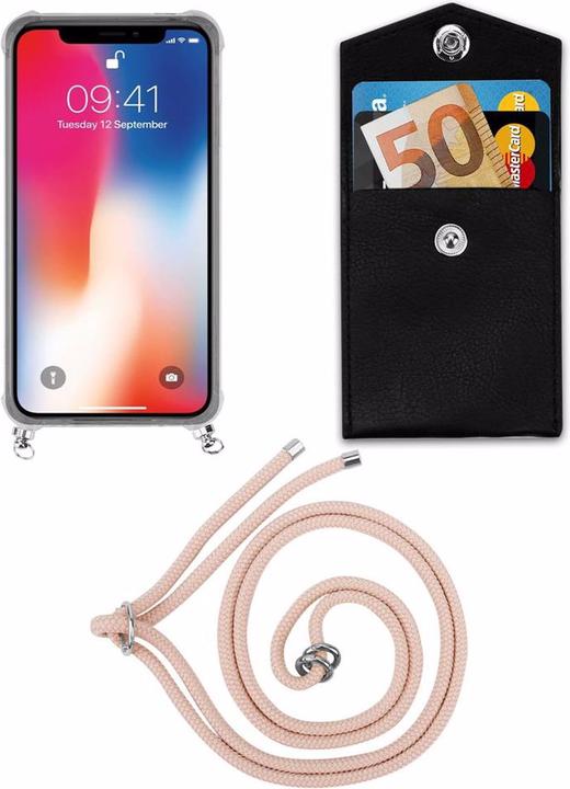 Produktbild Cadorabo TPU Handy Kette SILBER Cover