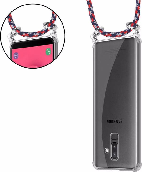 Produktbild Cadorabo TPU Handy Kette SILBER Cover