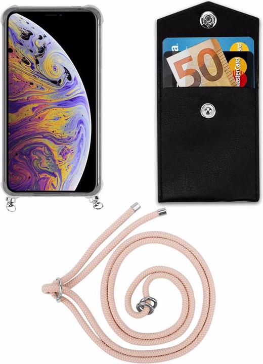 Produktbild Cadorabo TPU Handy Kette SILBER Cover