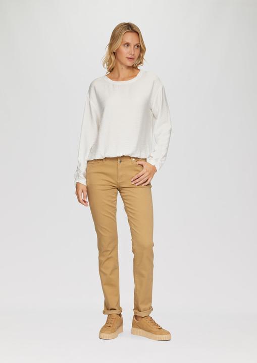 Produktbild S.Oliver Bluse Viskose-Bluse mit elastischem Saum (48)