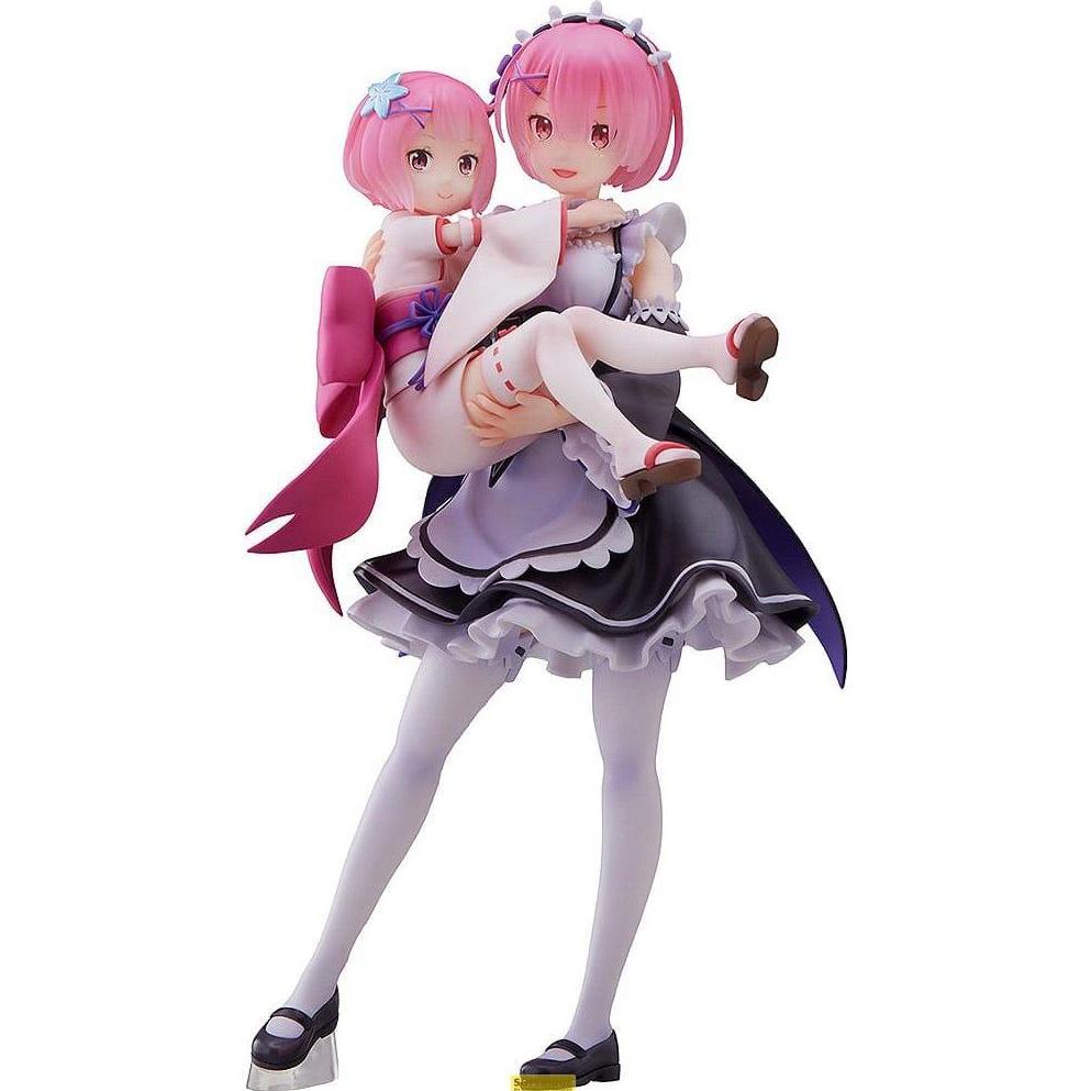 Thumbnail - Sega Goods RE ZERO - Ram & Ram Enfance - Statuette 23cm