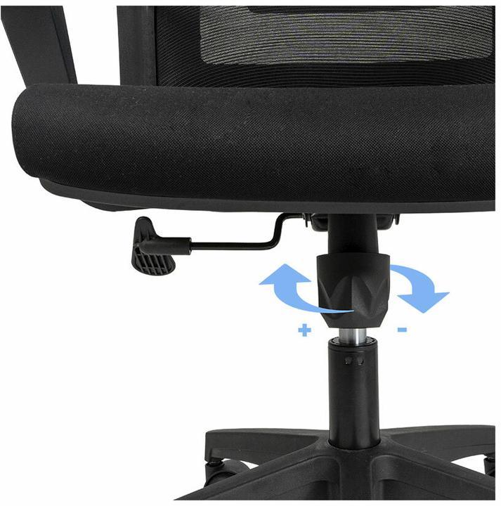 Produktbild Contini Bürostuhl WorkEase schwarz (41 - 48 cm)