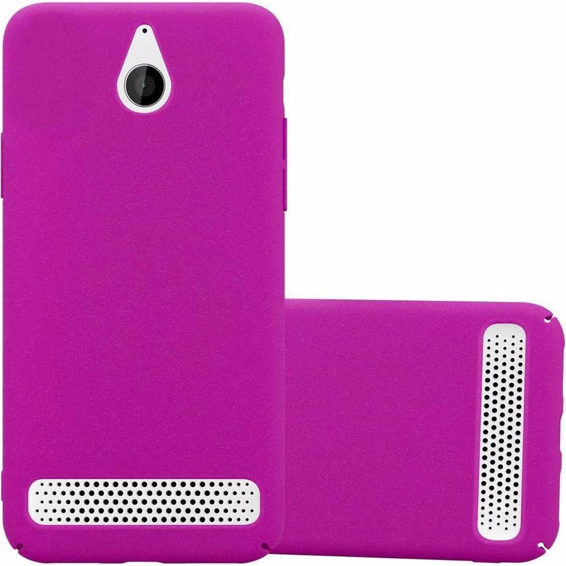 Cadorabo Hard Cover Frosty Cover (Sony Xperia E1), Smartphone Hülle, Pink