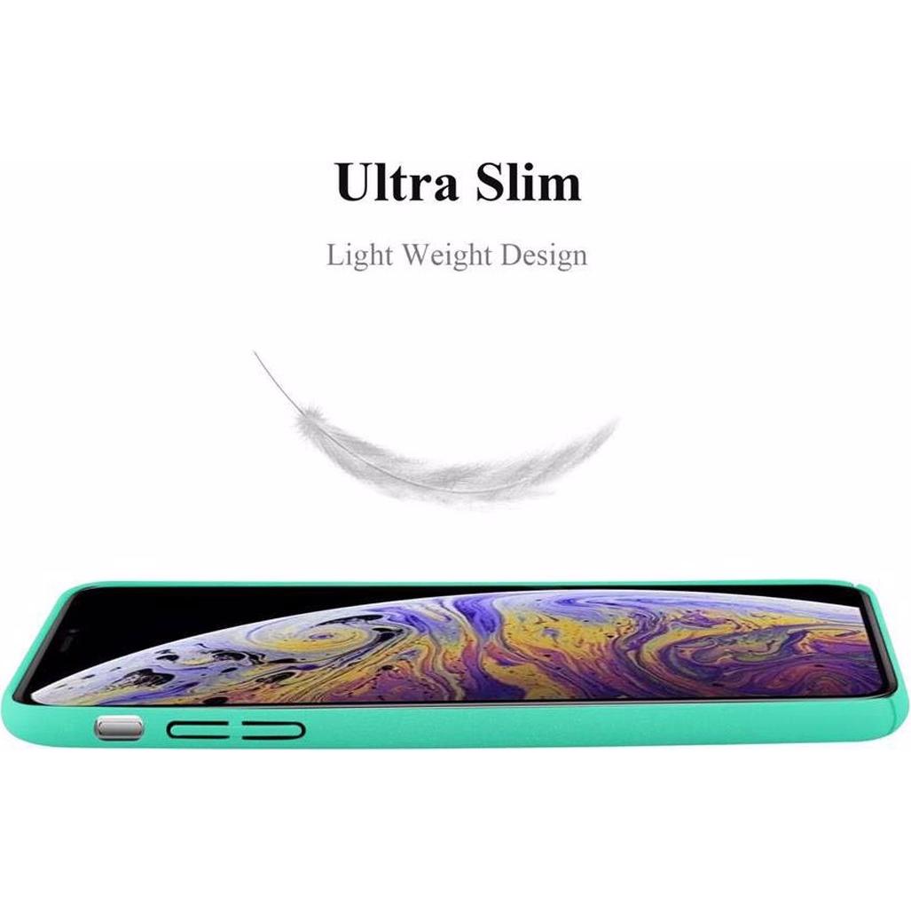 Thumbnail - Cadorabo Hard Cover Frosty Cover (Apple iPhone XS Max), Smartphone Hülle, Grün