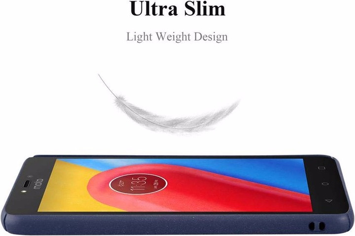 Image du produit Cadorabo Couverture rigide Frosty Cover (Motorola Moto C Plus)