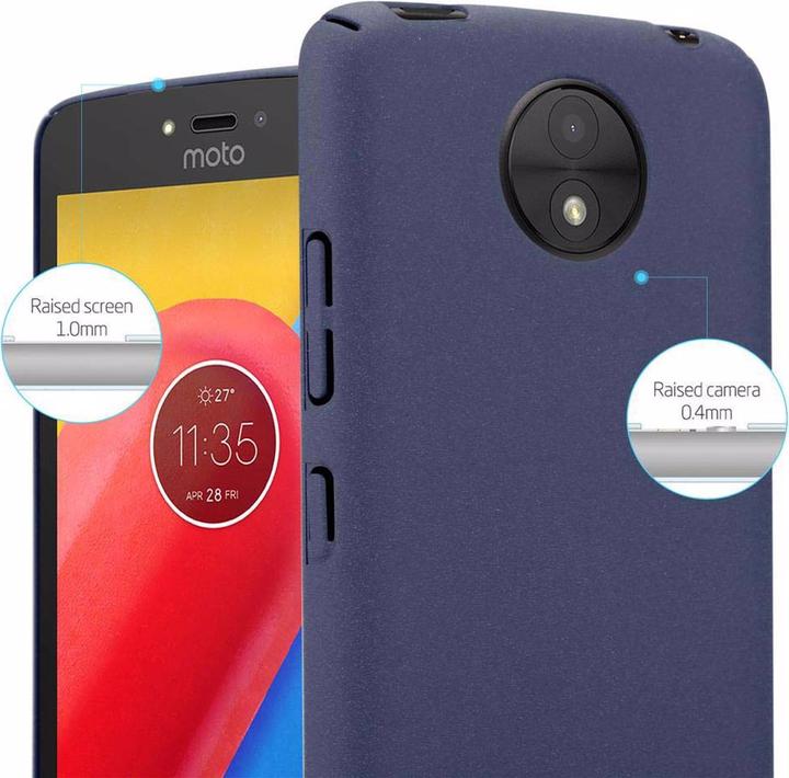 Actual product image Cadorabo Hard Cover Frosty Cover (Motorola Moto C Plus)