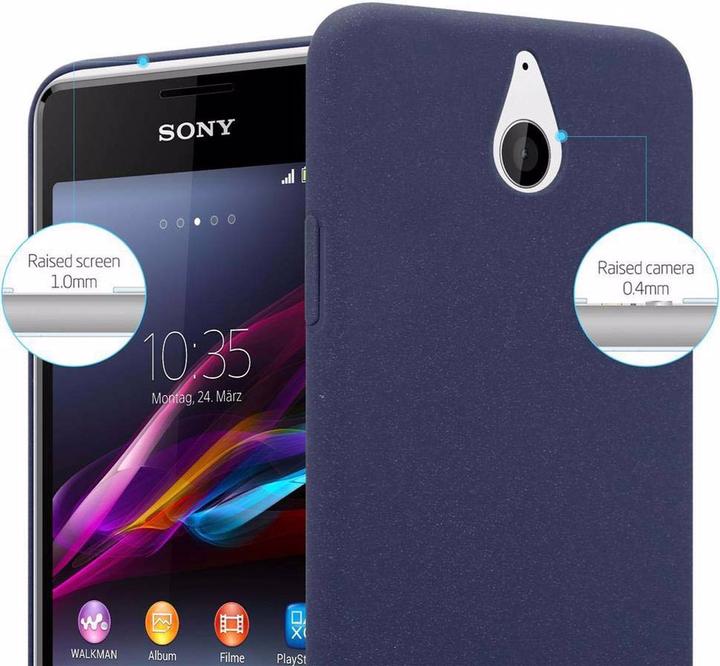 Actual product image Cadorabo Hard Cover Frosty Cover (Sony Xperia E1)