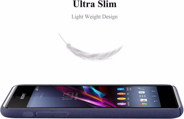 Actual product image Cadorabo Hard Cover Frosty Cover (Sony Xperia E1)