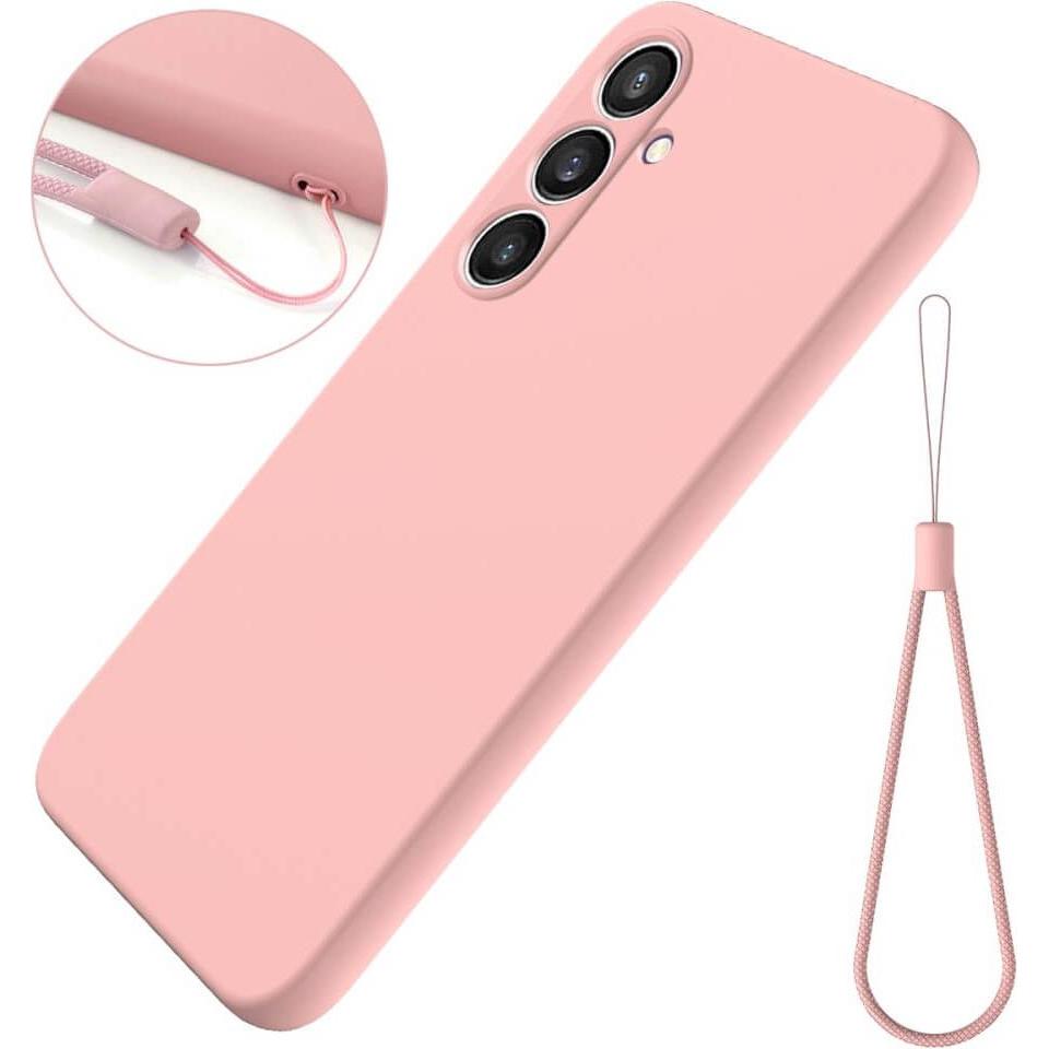 Thumbnail - Cover-Discount FE - Silikon Gummi Hülle (Samsung Galaxy S24 FE), Smartphone Hülle, Rosa